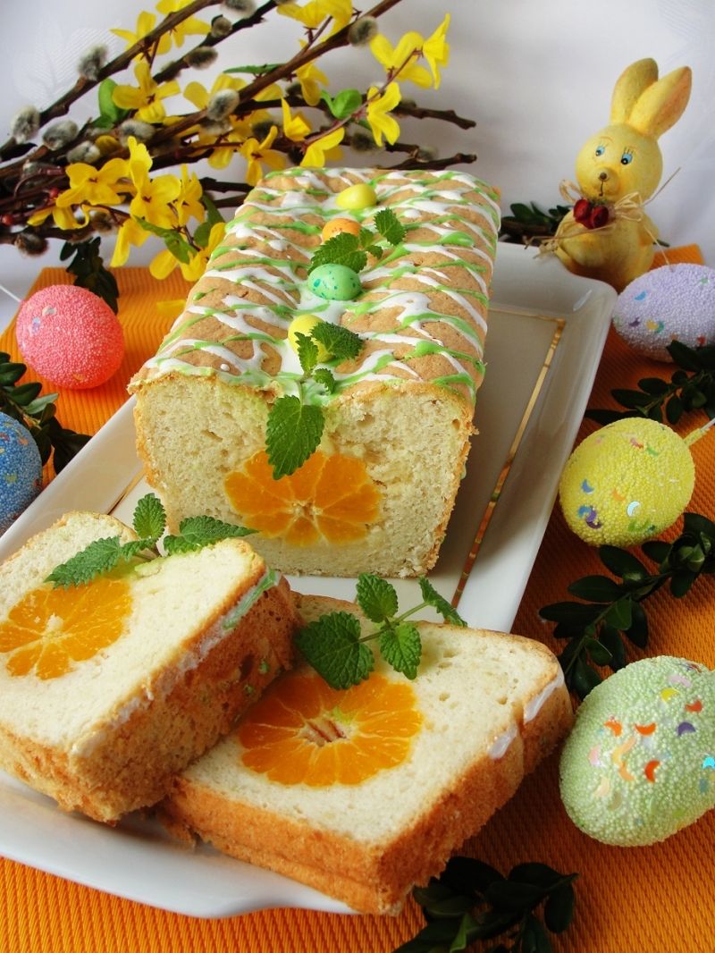 Babka białkowa - wielkanocne jajko Babka białkowa - wielkanocne jajko