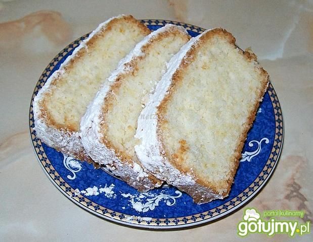 Babka białkowo-kokosowa