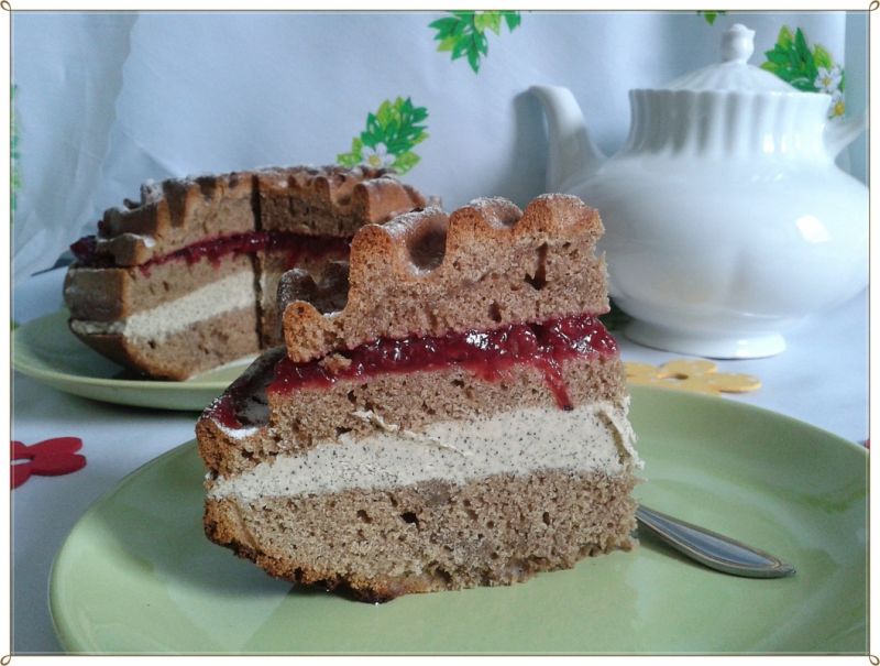 Babka cappuccino z kremem kawowym Babka cappuccino z kremem kawowym