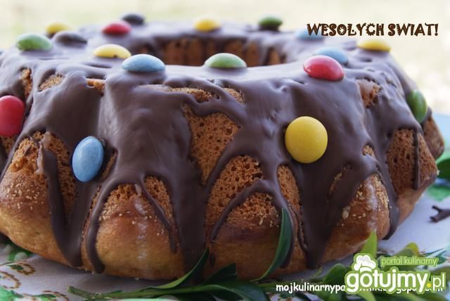 Babka cytrynowa drożdżowa z automatu 