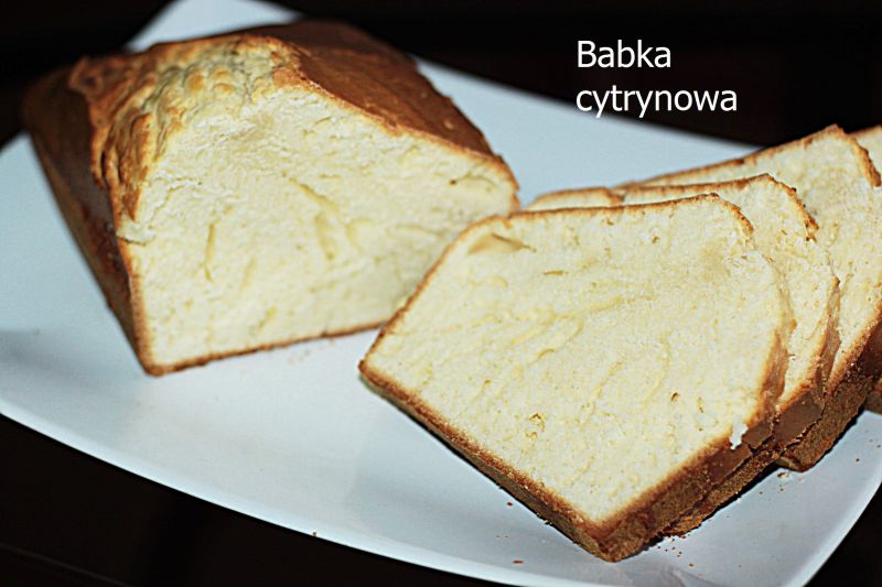 Babka cytrynowa wilgotna Babka cytrynowa wilgotna