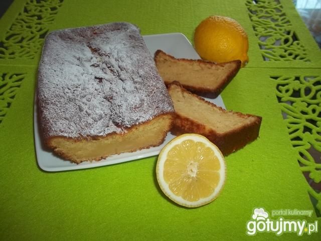 Babka cytrynowa z serkiem homogenizowany Babka cytrynowa z serkiem homogenizowany