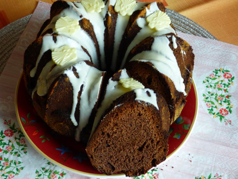Babka czekoladowa na majonezie(łatwa) Babka czekoladowa na majonezie(łatwa)