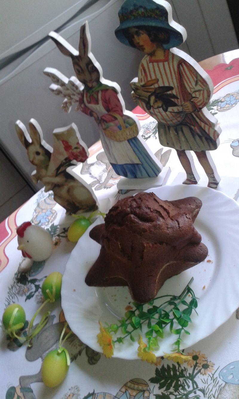 Babka czekoladowa z dodatkiem oleju Babka czekoladowa z dodatkiem oleju