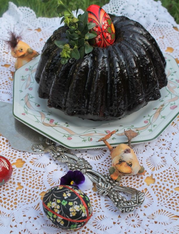 Babka czekoladowa z powidłami Babka czekoladowa z powidłami