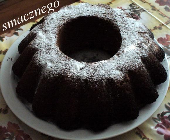 Babka czekoladowa z rodzynkami