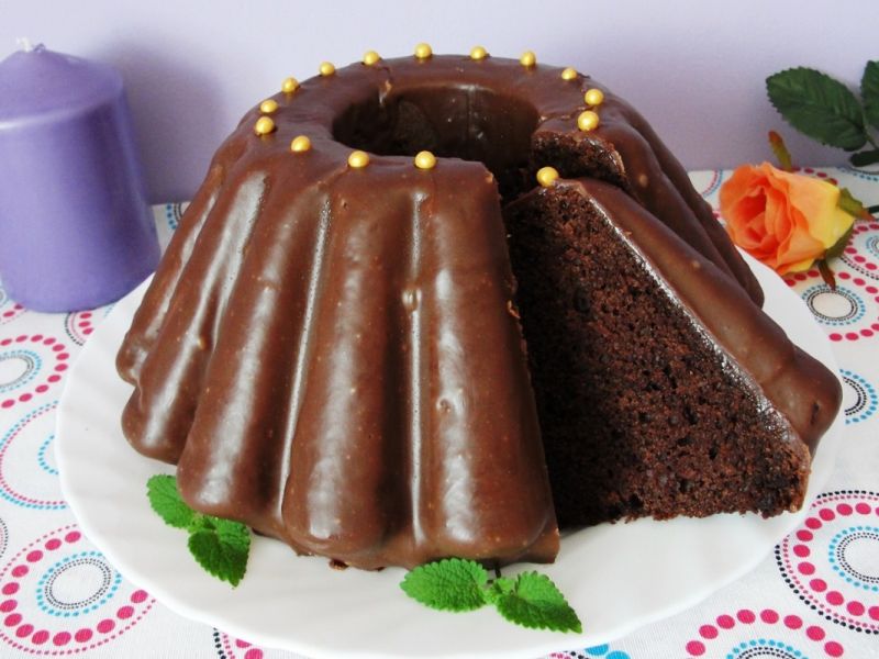 Babka czekoladowa z szampanem Babka czekoladowa z szampanem
