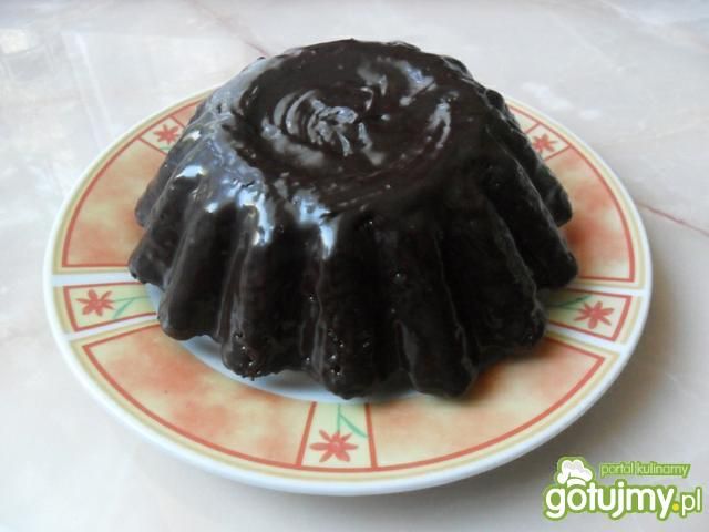 Babka czekoladowo-bananowa w polewie Babka czekoladowo-bananowa w polewie
