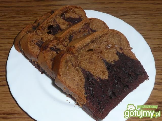 Babka czekoladowo kawowa