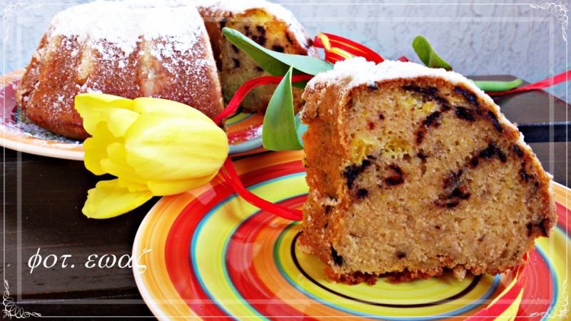 Babka czekoladowo - pomarańczowa Babka czekoladowo - pomarańczowa