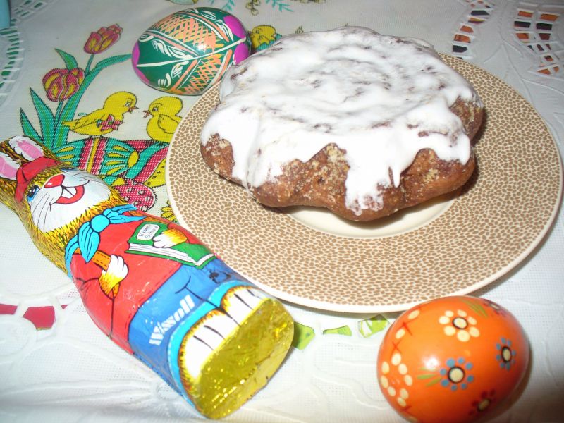 Babka drożdżowa kakowa do koszyczka