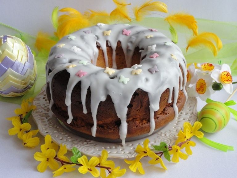 Babka drożdżowa wialkanocna Babka drożdżowa wialkanocna