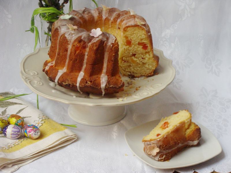 Babka drożdżowa z papają