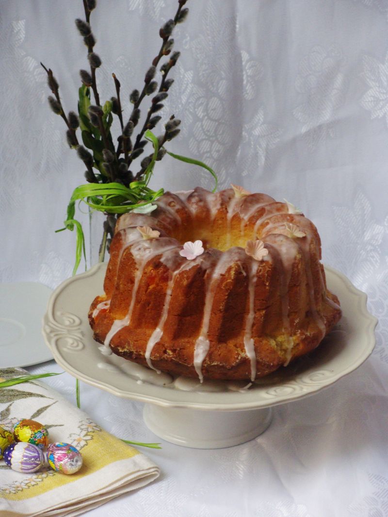 Babka drożdżowa z papają