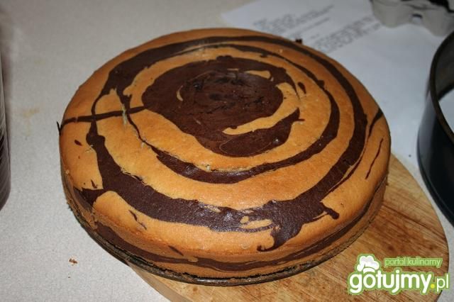 Babka dwu kolorowa wg meli 