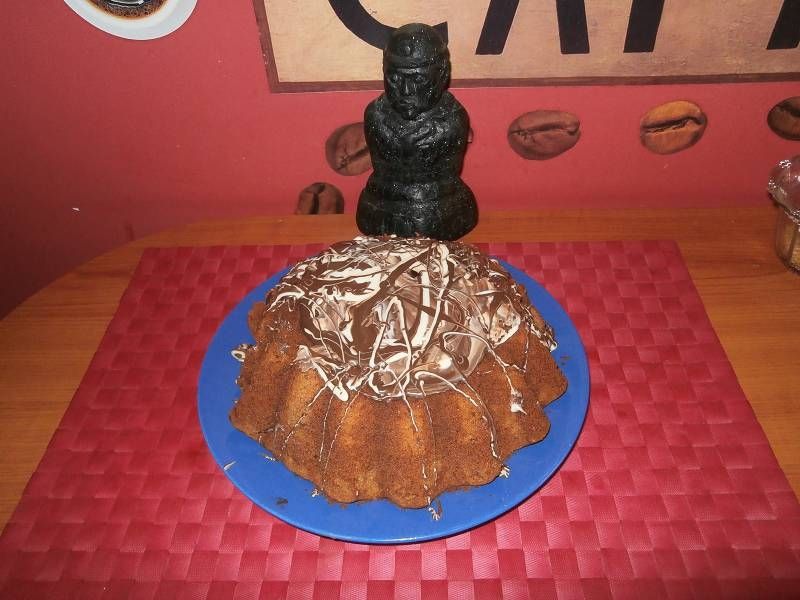 Babka "górnicza" z polewą