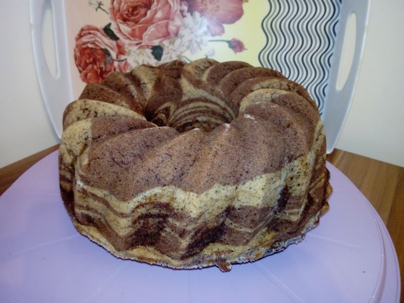 Babka gotowana orzechowo - kakaowa Babka gotowana orzechowo - kakaowa