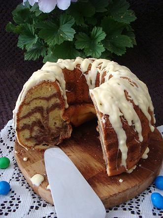 Babka jak ciasto zebra