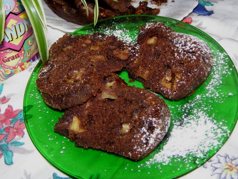 Babka kakaowa z jabłkiem Babka kakaowa z jabłkiem