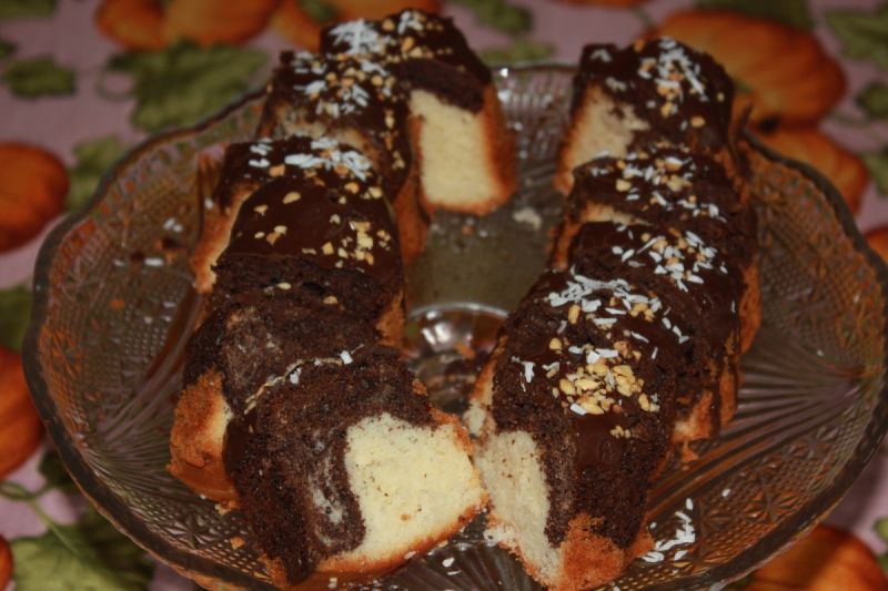 Babka kakaowa pulchna