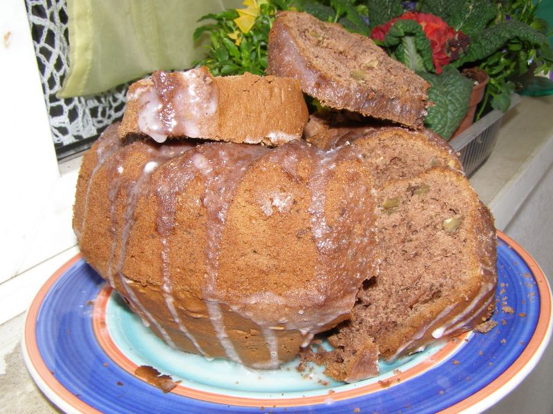 Babka kakaowa z orzechami Babka kakaowa z orzechami