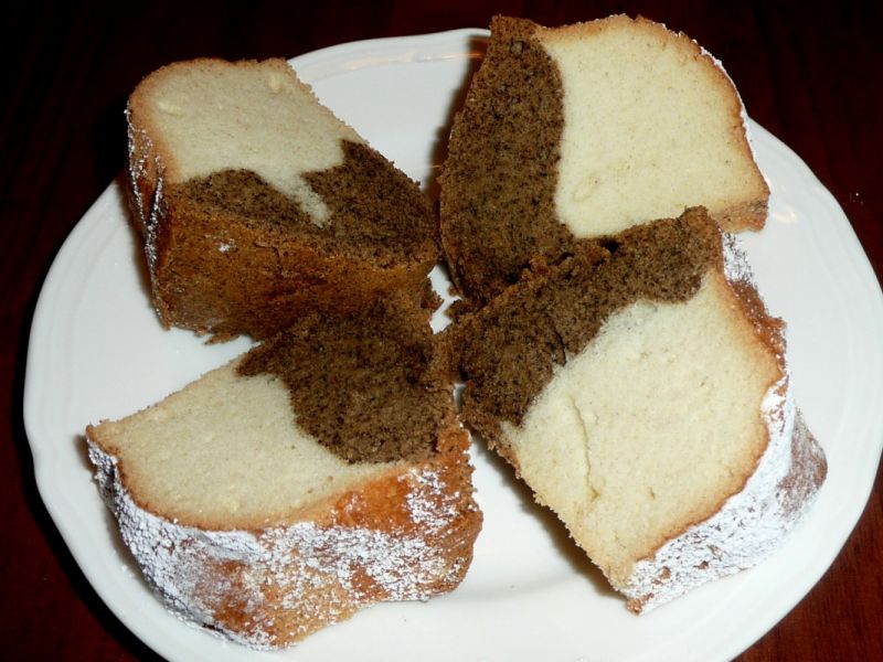 Babka kawowa z białek 