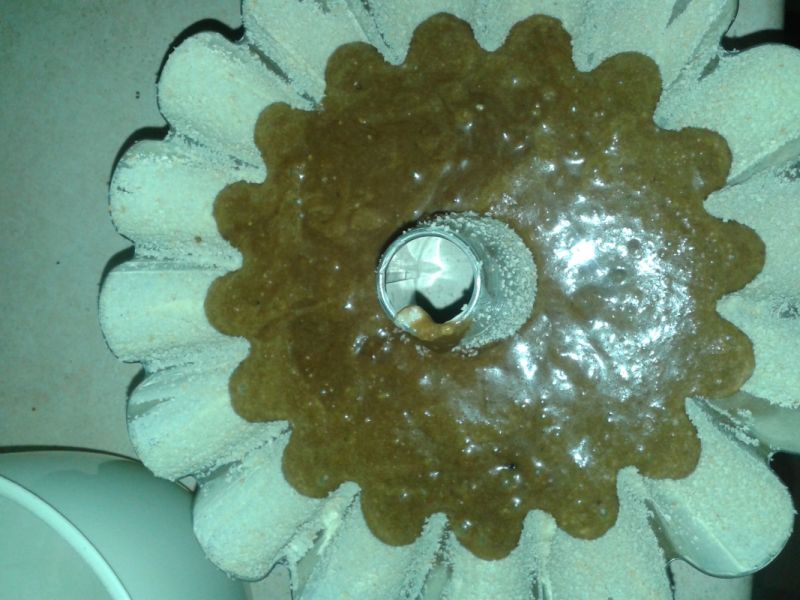 Babka kawowo-piernikowa z żurawiną
