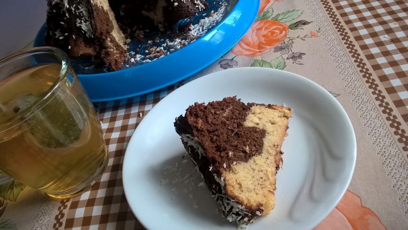 Babka kokosowo-czekoladowa Babka kokosowo-czekoladowa