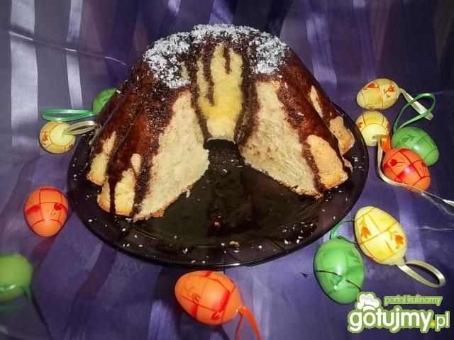 Babka majonezowa z bananem Babka majonezowa z bananem