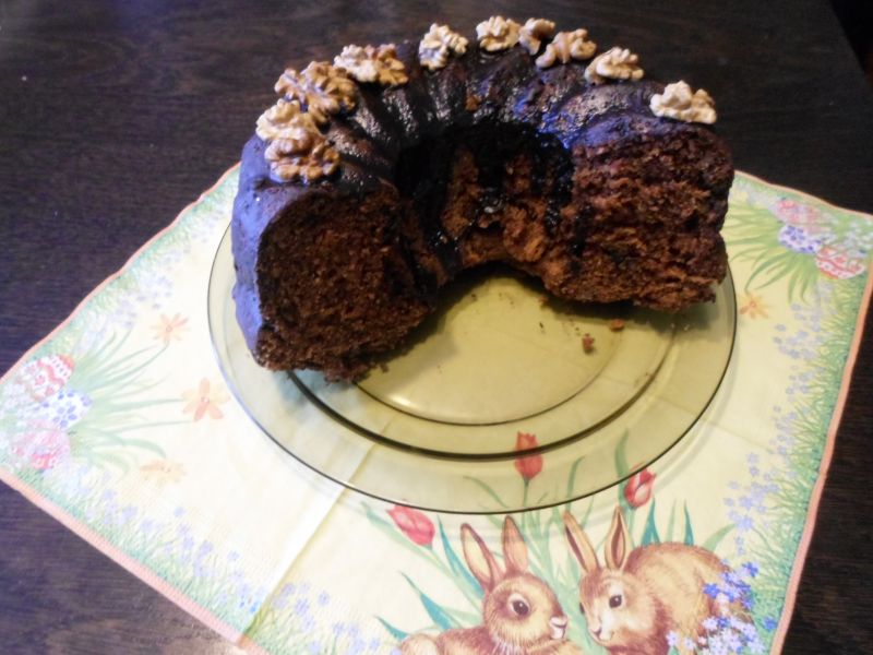 Babka marchewkowa z orzechami Babka marchewkowa z orzechami