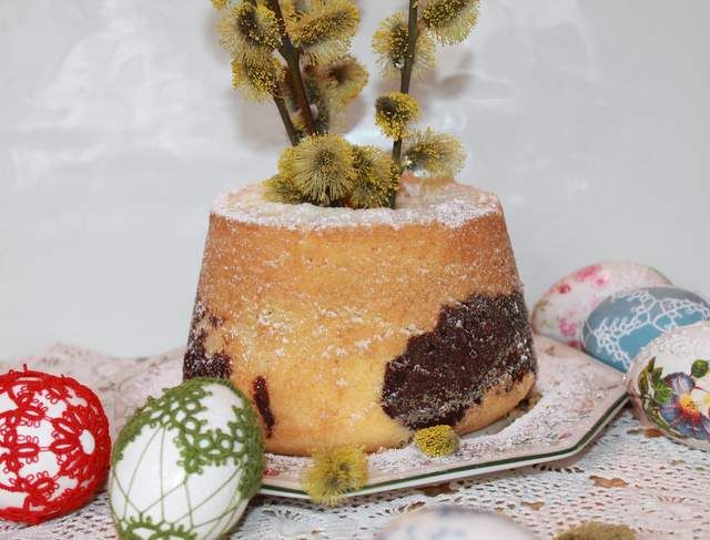 Babka marmurkowa gotowana Babka marmurkowa gotowana