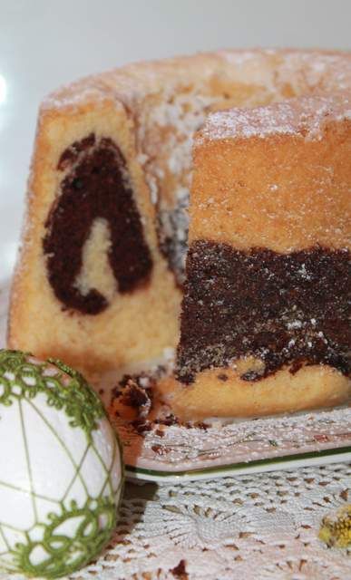 Babka marmurkowa gotowana Babka marmurkowa gotowana