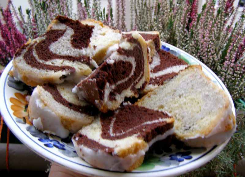 Babka marmurkowa na białkach łatwa, smaczna Babka marmurkowa na białkach łatwa, smaczna