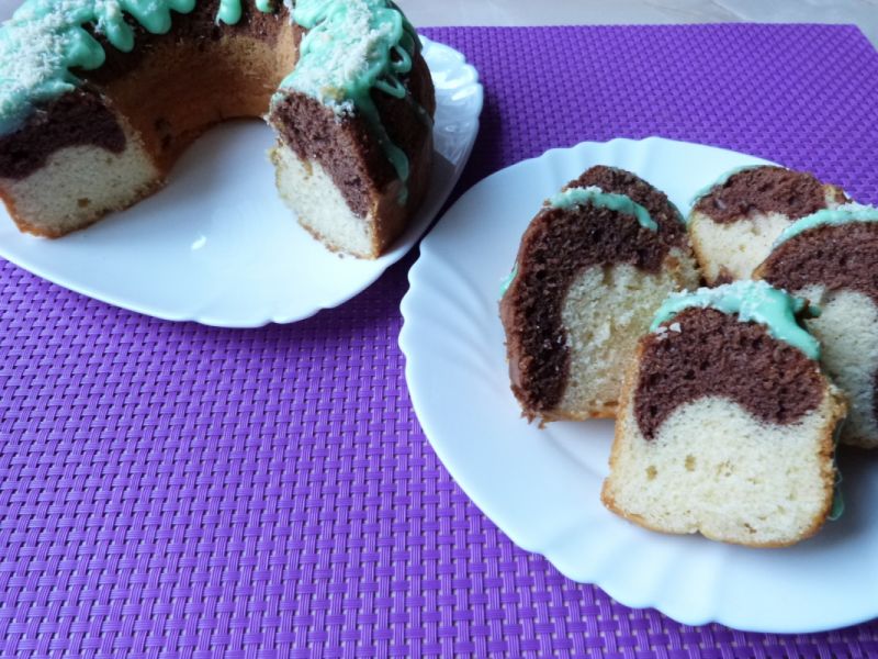 Babka marmurkowa z majonezem