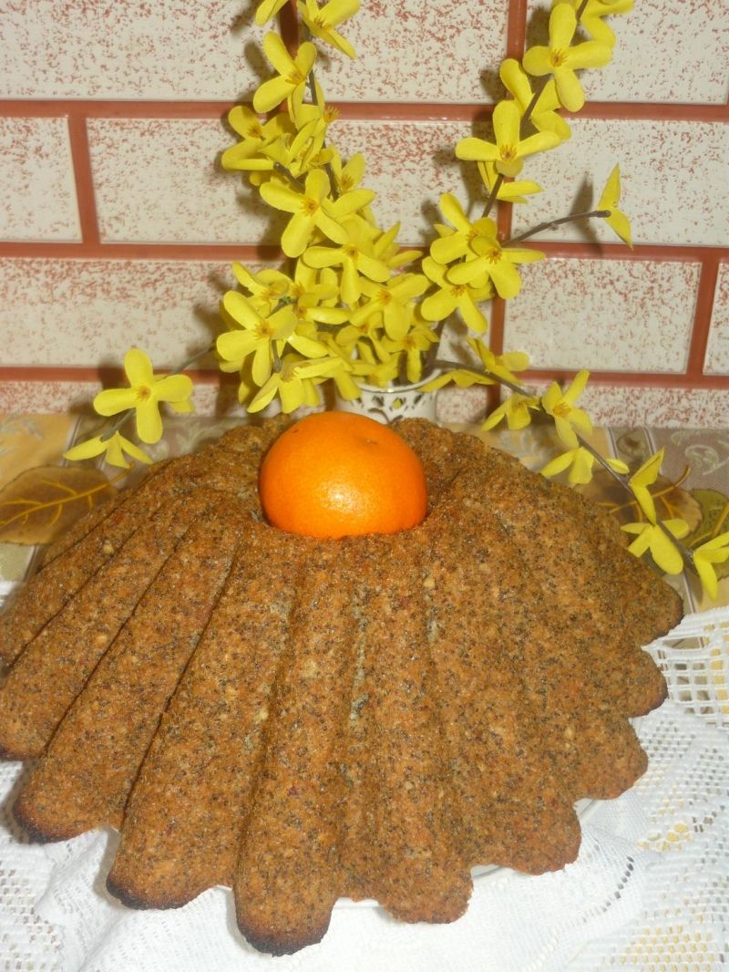 Babka migdałowo-makowa Babka migdałowo-makowa