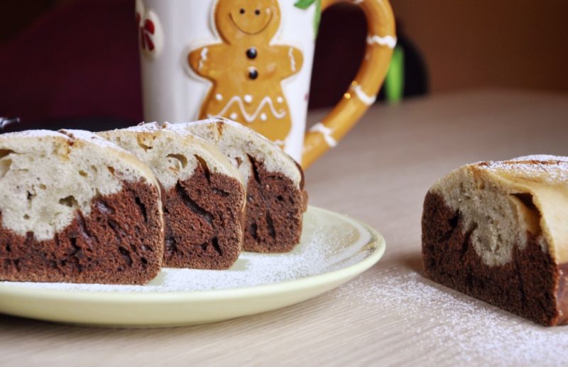 Babka na dwa kolory Babka na dwa kolory