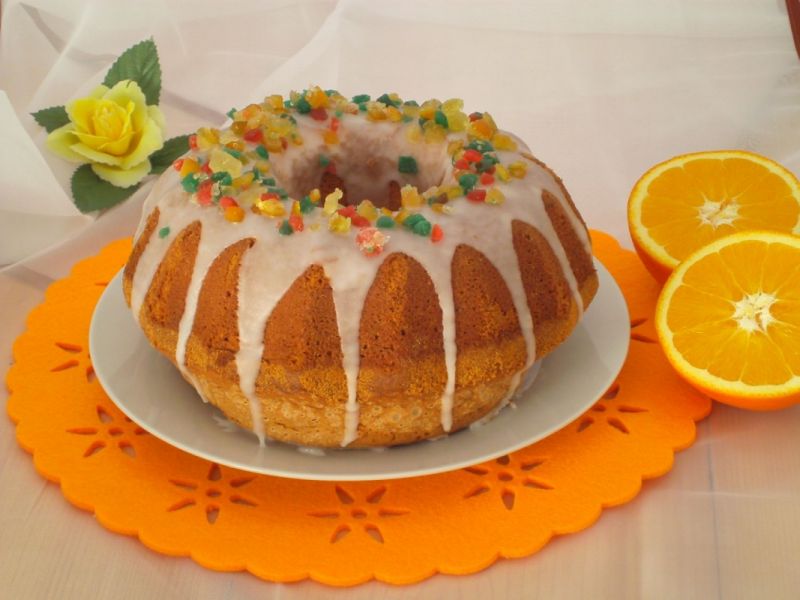 Babka pachnąca pomarańczą Babka pachnąca pomarańczą