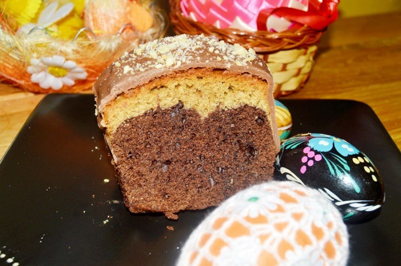 Babka piaskowa kakao capuccino