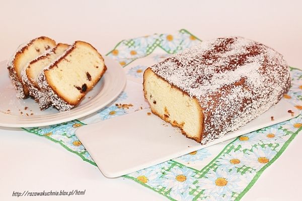 Babka piaskowa o smaku cytrynowym