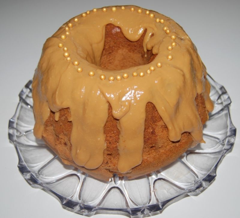 Babka piaskowa z kajmakiem 