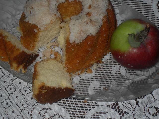 Babka ponczowa z kokosem