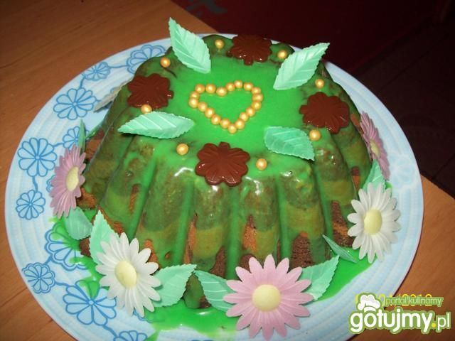 Babka śmietankowo-kakaowa