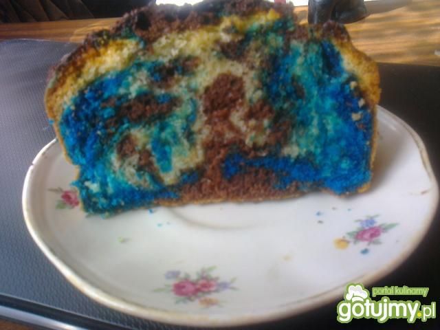 Babka turkusowe muśnięcie Babka turkusowe muśnięcie