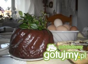 Babka w czekoladzie gorzkiej