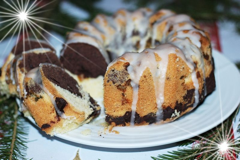 Babka  w łatki noworoczna 