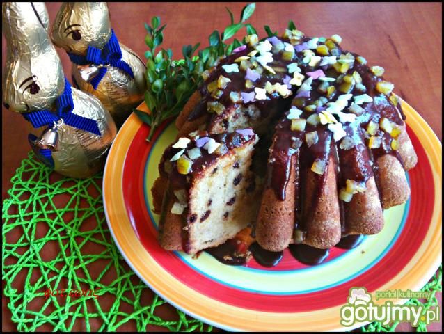 Babka waniliowo rodzynkowa Babka waniliowo rodzynkowa