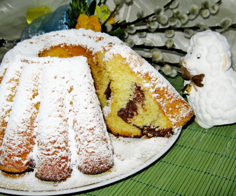 Babka wielkanocna na oleju