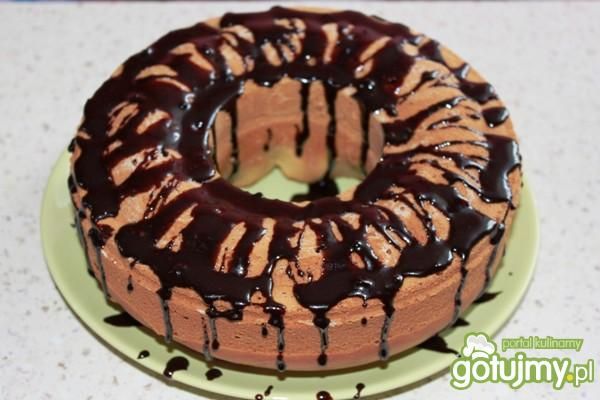 Babka wisniowo - smietankowa 