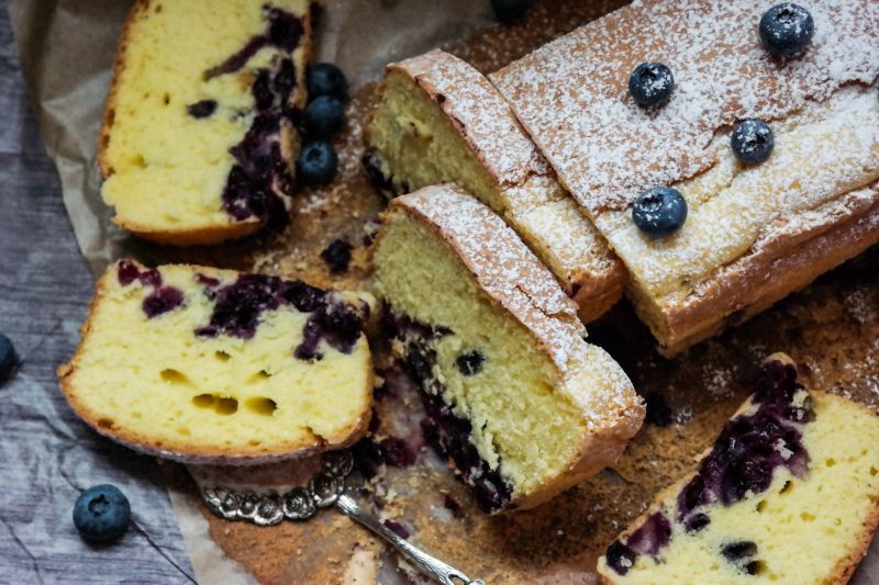 Babka z borówkami  Babka z borówkami