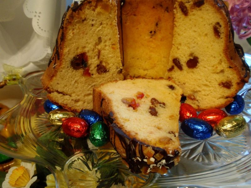Babka z dodatkiem twarogu Babka z dodatkiem twarogu